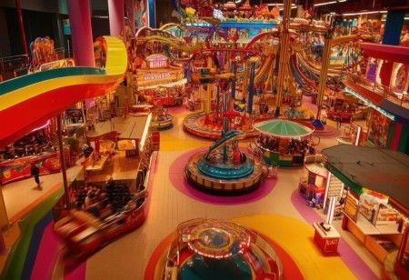 South Indian Cities holds huge number of Amusement Centers! Spans over 2.3million sqft